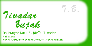 tivadar bujak business card